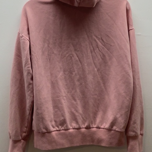 Time and Tru Size Medium Pink Zip-Up Hoodie. Preloved - Picture 5 of 6